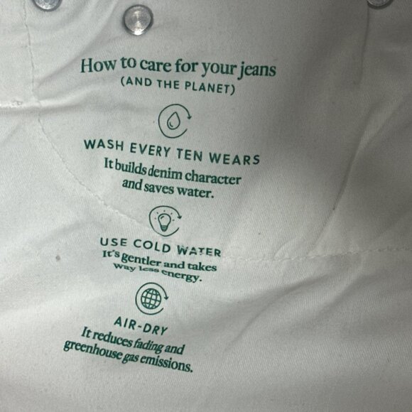 EUC J.Crew 9 in Demi Boot Crop White Jeans Size 32 - Picture 14 of 16